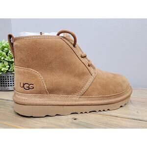 UGG Neumel II Boot Suede Upper 1017320K Chestnut Size 5 Big Kids